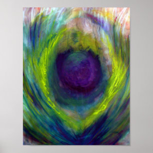 Peacock - Kunstafdrukken Poster