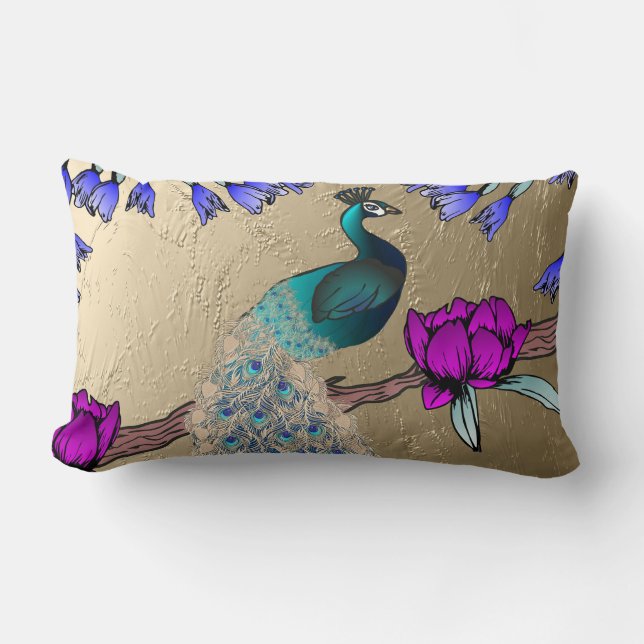 Peacock Kussen (Voorkant)