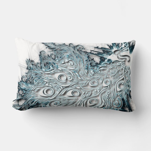 Peacock Kussen (Voorkant)