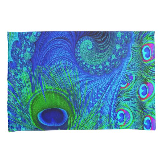 Peacock kussen Hoesjes paar Kussensloop (Voorkant-Rechts)