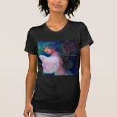 Peacock Lady's Wings of Duality T-shirt (Voorkant)