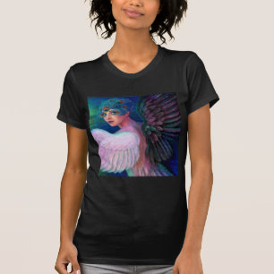 Peacock Lady's Wings of Duality T-shirt