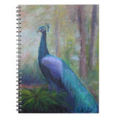 Peacock-laptop Notitieboek (Voorkant)