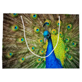 Peacock Large Cadeautasje (Achterkant)