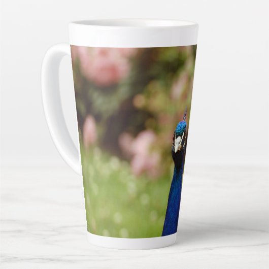 Peacock Latte Mok (Linkerhoek)