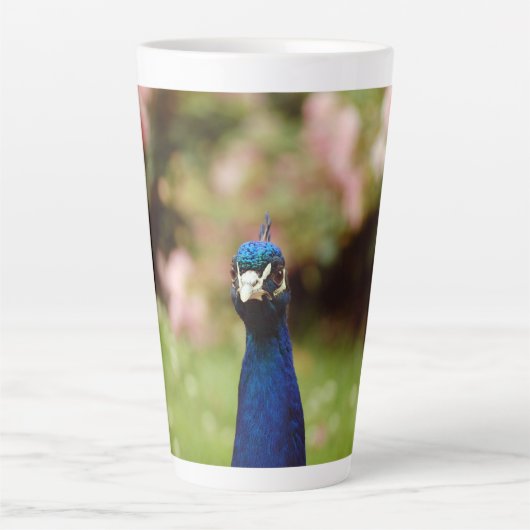 Peacock Latte Mok (Voorkant)