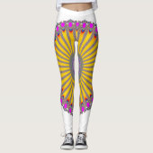 Peacock Leggings (Voorkant)