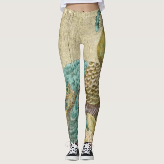 Peacock - Leggings (Voorkant)