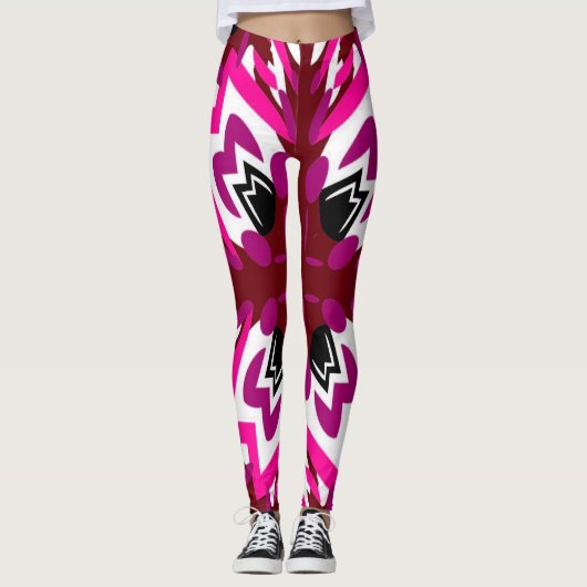 Peacock Leggings (Voorkant)