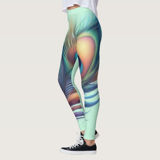 Peacock-Leggings Leggings (Links)