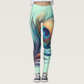 Peacock-Leggings Leggings (Voorkant)