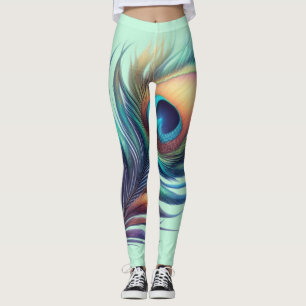 Peacock-Leggings Leggings