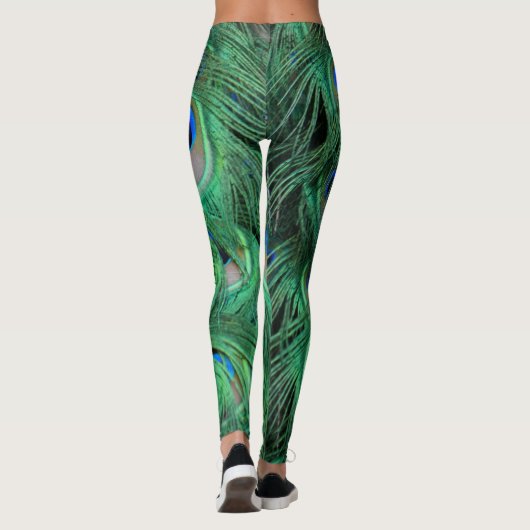 Peacock-Leggings Leggings (Achterkant)