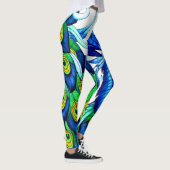 Peacock-Leggings Leggings (Rechts)