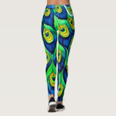 Peacock-Leggings Leggings (Achterkant)
