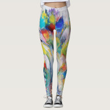 Peacock-Leggings