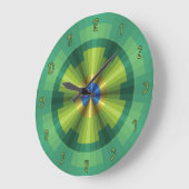 Peacock-lichtklok Grote Klok (Hoek)