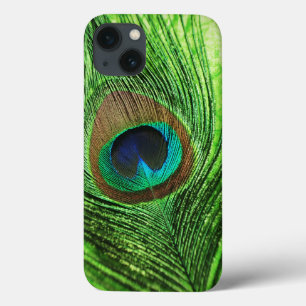 Peacock Lime Green iPhone 13 Hoesje