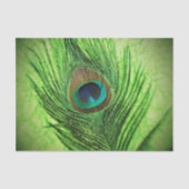 Peacock Lime Green Tissuepapier (Voorkant)