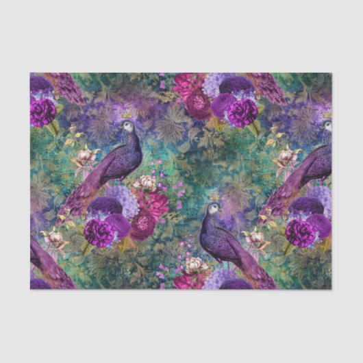 Peacock - losblad Ephemera - papier (Voorkant)