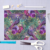 Peacock - losblad Ephemera - papier (Craft)