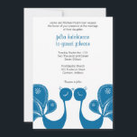 Peacock Love Wedding Invite - Ocean Breeze Kaart<br><div class="desc">De gedurfde en ingewikkelde pauw is een perfect accent op elke bruiloft. Laat de schoonheid van de stoutmoedige schoonheid van de pauw de stemming voor je speciale dag bepalen. Pas dit moderne,  maar traditionele ontwerp vandaag nog aan.</div>