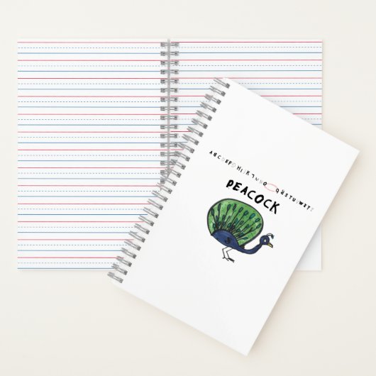 Peacock Lovers Notitieboek (Binnen)