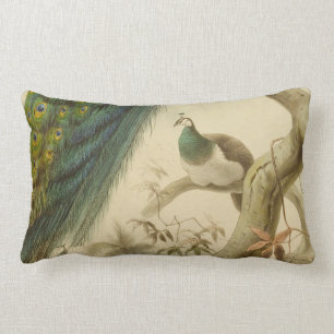  Peacock Lumbar Pillow Kussen