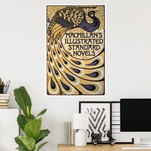 Peacock MacMillan's geïllustreerde standaardromans Poster (Thuiskantoor)