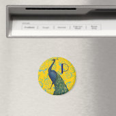  Peacock Magneet (Insitu (Vaatwasser))