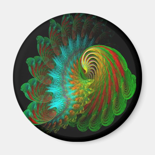 Peacock Magneet (Voorkant)