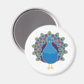 Peacock Magneet (Voorkant / Achterkant)