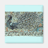 Peacock Magneet (Voorkant)