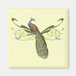 Peacock Magnet