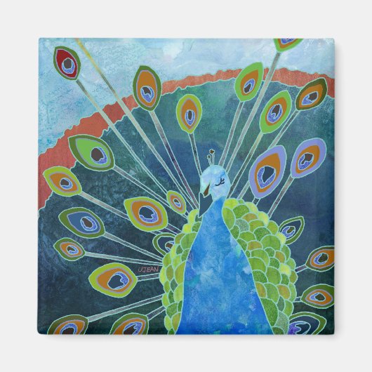 Peacock Magnet (Voorkant)