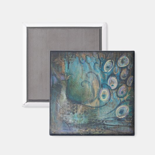 Peacock Magnet (Voorkant / Achterkant)