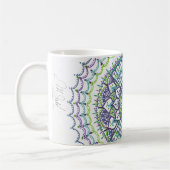 Peacock Mandala Coffee Mok (Links)