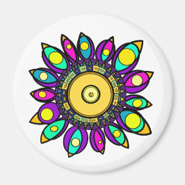 PEACOCK MANDALA MAGNEET