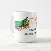 Peacock Mantis Shrimp Mok (Voorkant links)