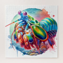 Peacock Mantis Shrimp REF253 - Watercolor Legpuzzel