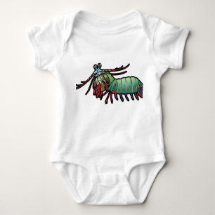 Peacock Mantis Shrimp Romper