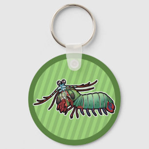 Peacock Mantis Shrimp Sleutelhanger