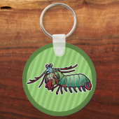 Peacock Mantis Shrimp Sleutelhanger (Voorkant)
