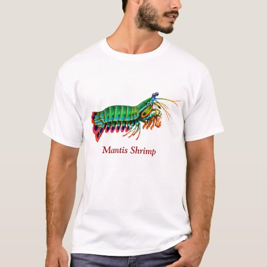 Peacock Mantis Shrimp T-Shirt (Voorkant)
