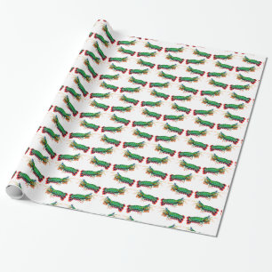 Peacock Mantis Shrimp Wrapping Paper Cadeaupapier