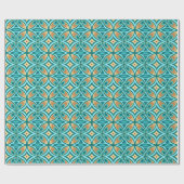 Peacock Matte Wrapping Paper, 30 x 6 inch Cadeaupapier (Vlak)