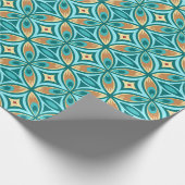 Peacock Matte Wrapping Paper, 30 x 6 inch Cadeaupapier (Hoek)
