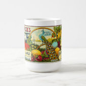  Peacock merk Jam Label Koffiemok (Center)