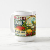  Peacock merk Jam Label Koffiemok (Voorkant links)