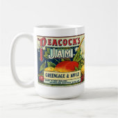  Peacock merk Jam Label Koffiemok (Links)